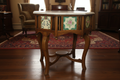 1895 Antique Minton Hollins Hexagonal Stand — Victorian Parlor Setting