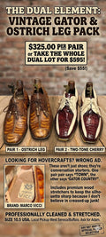 EXOTIC LUXURY DRESS SHOE LOT